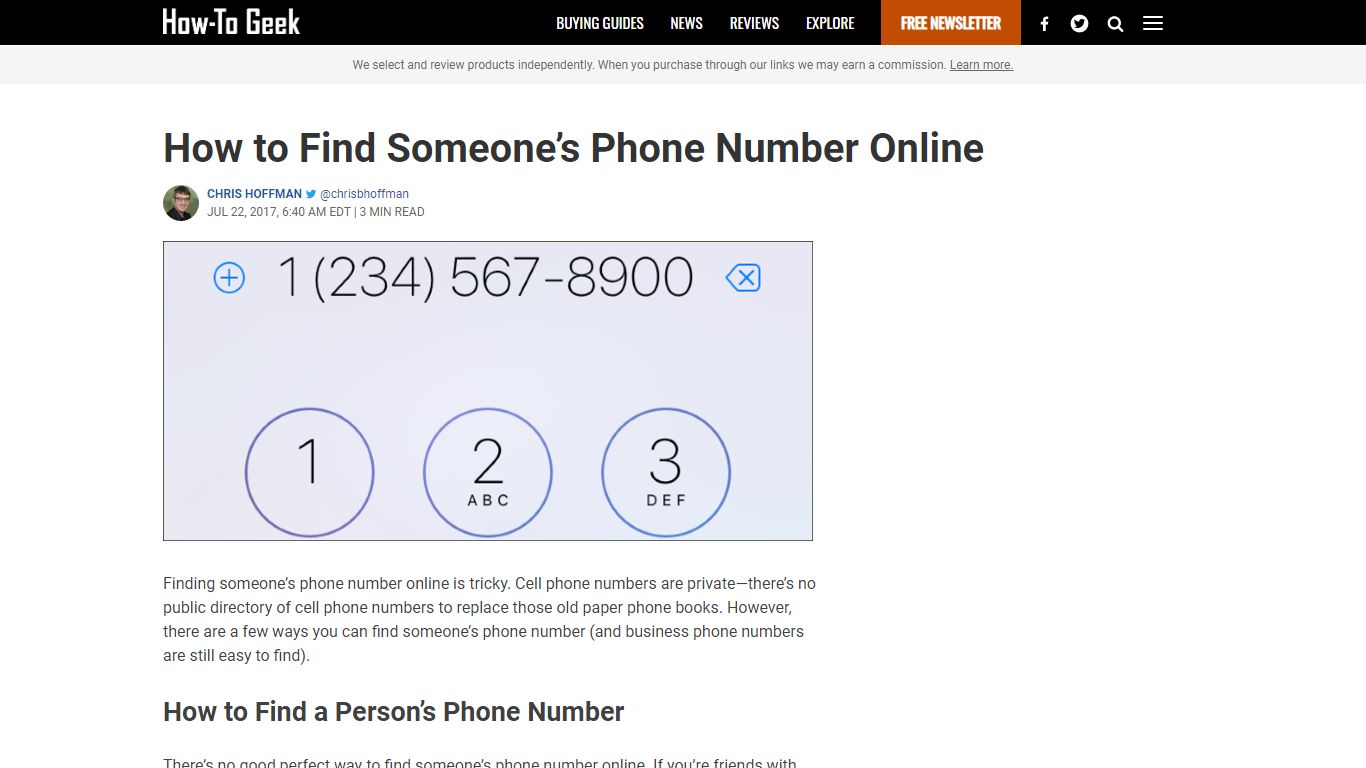 How to Find Someone’s Phone Number Online - How-To Geek